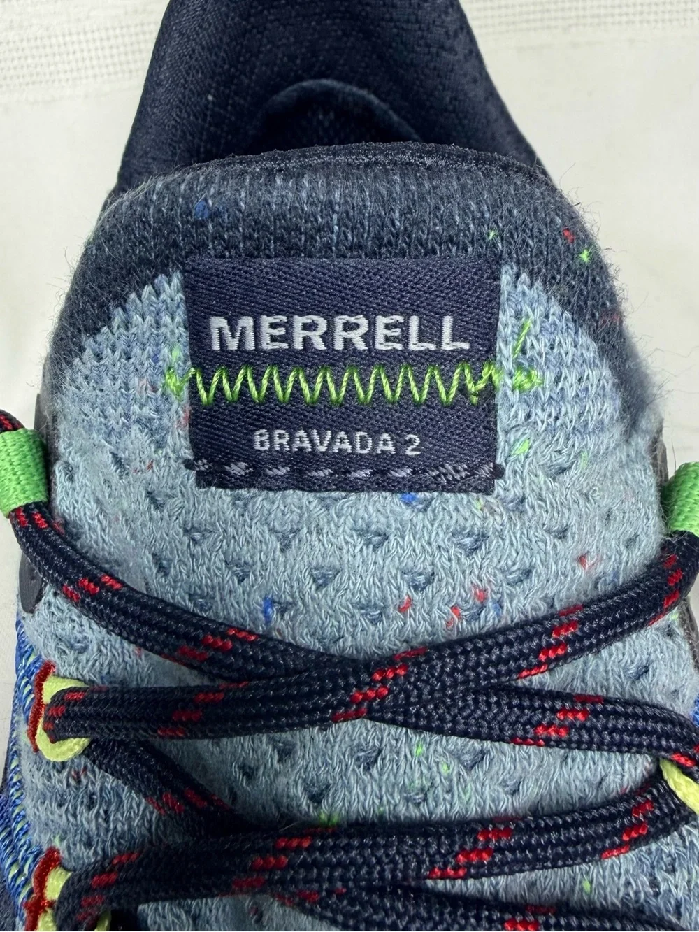 Merrell Bravada 2 Women’s Trail Hiking Sneakers Gray Blue Size 6 J135576